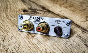 Conector de señal SONY RCA para tocadiscos - alta calidad - Imagen 1 de 9