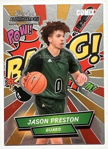 2021-22 Wild Card Allumination Comix Rosso/Arancione Jason Preston AC9 Rookie RC 1/10! - Foto 1 di 4