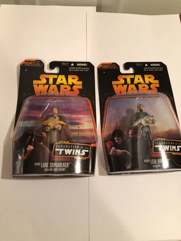 Star Wars Episode III ROTS Separation of the Twins Figure Set Obi Wan Luke Leia Cover