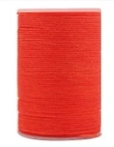 Cordão de fio encerado redondo 0,45 mm costura de couro fio de costura mão artesanato em couro - Imagem 1 de 4
