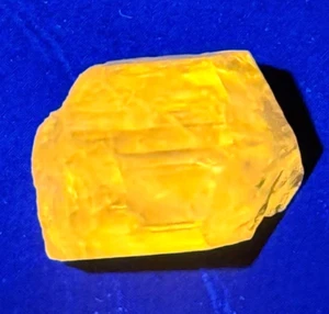 14.80 Carat Top Natural Fluorescent Transparent Marialite Scapolite Crystal - Picture 1 of 12