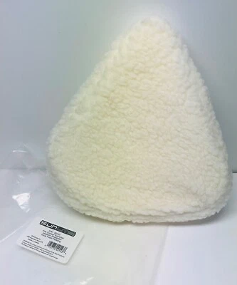 Cubierta de asiento de bicicleta Sunlite imitación piel de oveja gruesa nueva acolchada blanca Foto 1 de 4