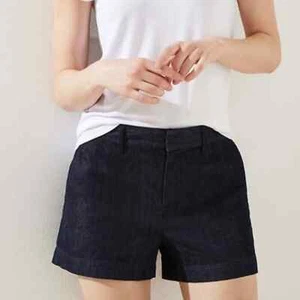 LOFT Denim Baumwollmischung adrette Shorts Spülwäsche 25/0 - Bild 1 von 7