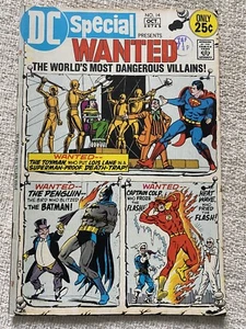 DC SPECIAL #14 - WANTED Flash Batman Superman DC Comics 1971 FN/VF - Imagen 1 de 1