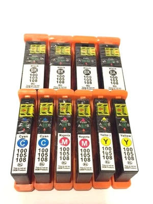 10 Pk 100XL Ink Cartridge H Yield For Lexmark S301 S305 S405 S505 S605 S815 S816 - Image 1 of 4
