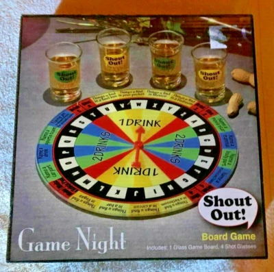 Game Night Shout Out Adult Board Game Drinking Game; New / Sealed - Image 1 of 3