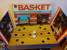 Vintage 1973 Cadaco Basket Table Mini Miniature Basketball Sports Board Game