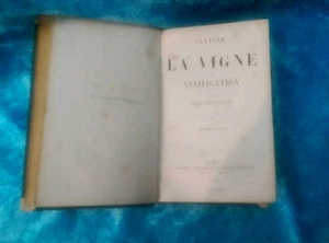 VINOS, CULTURE DE LA VIGNE ET VINIFICATION, DR. JULES GUYOT 1861 - Imagen 1 de 1