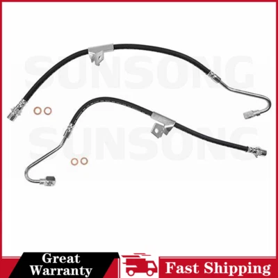 2x manguera de freno delantera para Chevrolet Blazer 2000 2001 2002 2003 2004 2005 Foto 1 de 4