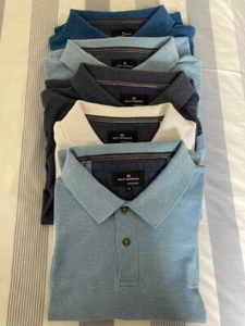 Polo uomo M&S Blue Harbour in cotone, taglia XL, la maggior parte mai indossata - Foto 1 di 1