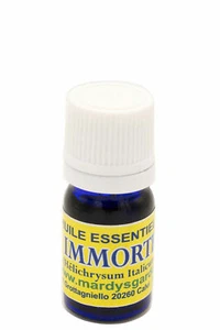HELICHRYSUM ITALICUM Essential Oil ORGANIC Certified Immortelle Corsica Pure 5ml - Picture 1 of 7