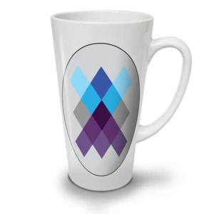 Taza Wellcoda Geometry Ornament Tripping Latte 12/17 oz - Imagen 1 de 15