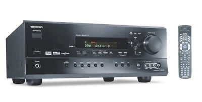 Onkyo TX-SR600 6.1CH 480W Dolby Digital Surround Sound Home Theater Receiver  - Image 1 of 4