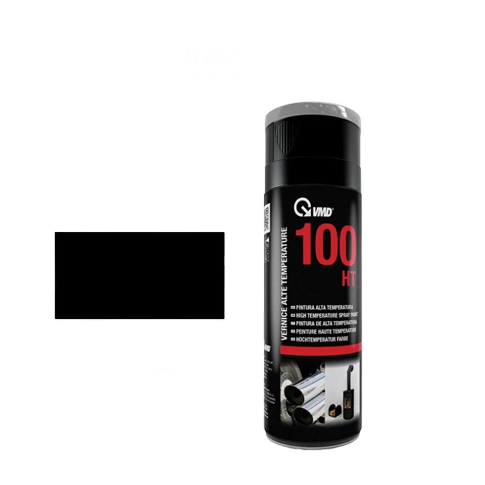 Bomboletta Spray VMD 100 Nero Alta Temperatura 400 ml - Immagine 1 di 1