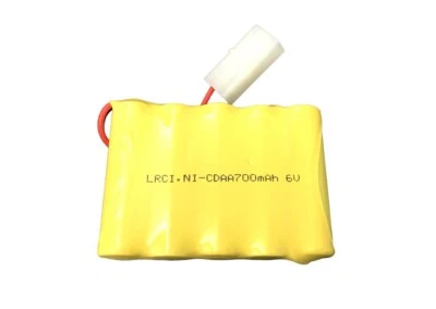 6V NiCD AA 700mAh Akkupack Wiederaufladbar für RC Auto Boot Tank Spielzeug LKW Spielzeug - Bild 1 von 3