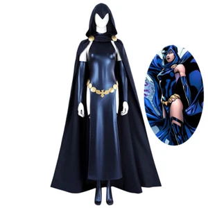 Presents #26 Raven (Nuova Terra) Costume Costume Cosplay Vestito Donna - Foto 1 di 17