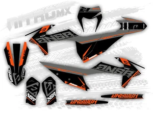 Grafica NitroMX per KTM EXC-F XC-W XCF-W 125 250 350 450 2020 2021 2022 2023 - Foto 1 di 2