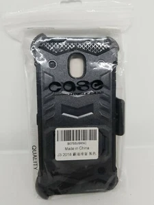 for {Samsung Galaxy J3 (2018)} Super Defender Combo Holster Cover Phone Case  - Picture 1 of 3