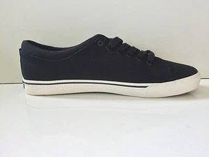 New Tommy Hilfiger Richmond Men Black Canvas Sneaker Shoe sz 10M - Picture 1 of 6
