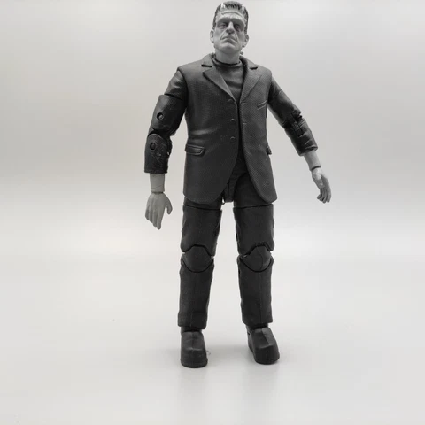 Jada Toys Universtal Monsters Frankenstein 6 Inch Action Figure Black Grey Cover