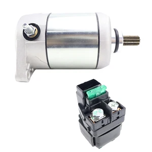 Motor de arranque y relé solenoide de repuesto para ARCTIC CAT 375 automático 2x4 4x4 2002 - Imagen 1 de 8