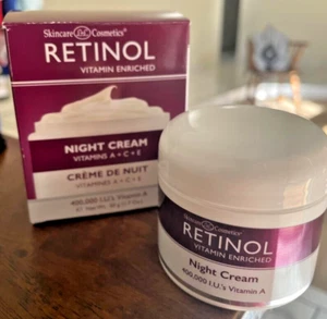 Crema de noche enriquecida con vitamina RETINOL A + C + E crema de noche cuidado de la piel anti envejecimiento - Imagen 1 de 8