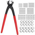 Stainless Steel Clamp Box Set 200Pcs Of Durable Pipe Clamps And Pliers