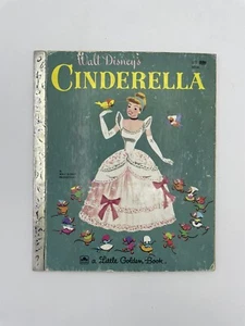 Walt Disney’s Cinderella Little Golden Book 1950 - Imagen 1 de 4