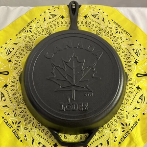 Lodge Exklusive Gewürzt Gusseisen Kanada Ahornblatt Pfanne, 12" Canadiana Coll - Bild 1 von 3