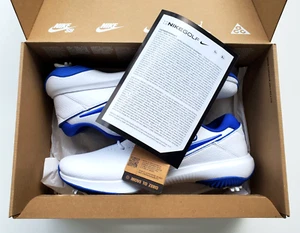 Nike Victory Pro 3 White Blue Men's Golf Shoes DV6800 140  Size 8.5 - Picture 1 of 12