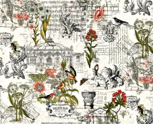 Moda Fabrics "3 SISTERS FAVORITE COLLAGES"#44366 11 BY THE YARD - Picture 1 of 1