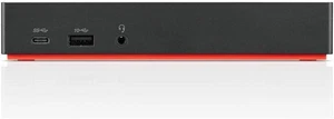 Estación de acoplamiento Lenovo ThinkPad USB-C - 40AS0090US - negra - Imagen 1 de 6