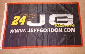 24 JG Network Flag 3x5 Jeff Gordon - Imagen 1 de 1