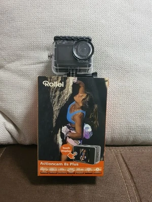 Rollei Action-Cam 8s Plus Unterwasserkamera mit Selfie-Display - Schwarz (40328) - Bild 1 von 4