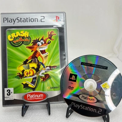 Crash Twinsanity ps2 Playstation 2 Platinum CIB Completo PAL Sierra Manuale ITA - Immagine 1 di 4
