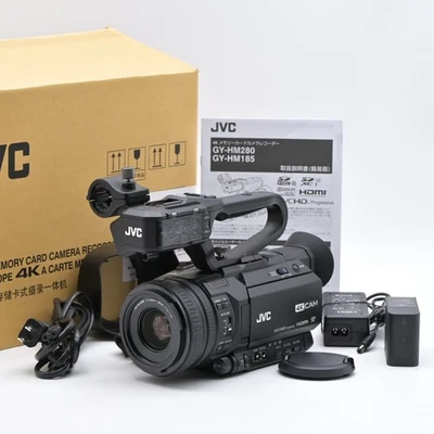 JVC GY-HM185 4K Memory Camcoder (Operation Time 4Hrs) [Top Mint] #11054Y - Image 1 of 4