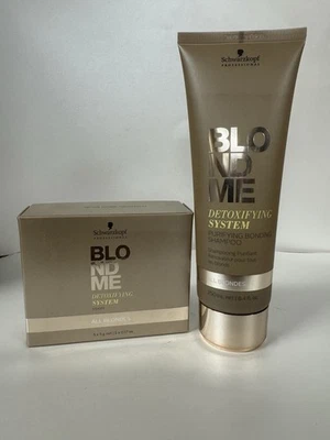 Schwarzkopf professional blondeme detoxifying sytstem kit Shampoo Detox Shot - Image 1 of 4