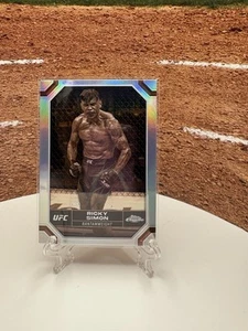 2024 Topps Chrome UFC Sepia Refractor #163 Ricky Simon - Picture 1 of 2