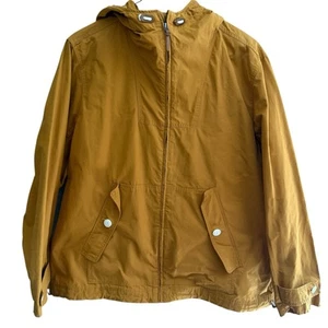 GAP Canvas Docking Jacket Gold Full Zip Hooded Walking Sports Mens XXXL - Picture 1 of 14