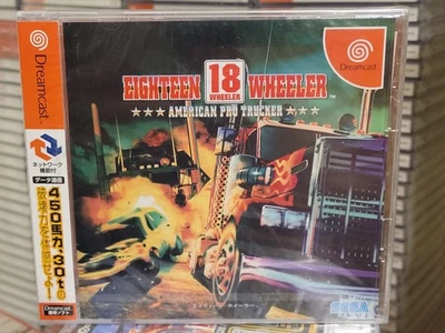 18 Wheeler American Pro Trucker (2000) New Factory Sealed Japan Dreamcast Import - Image 1 of 4