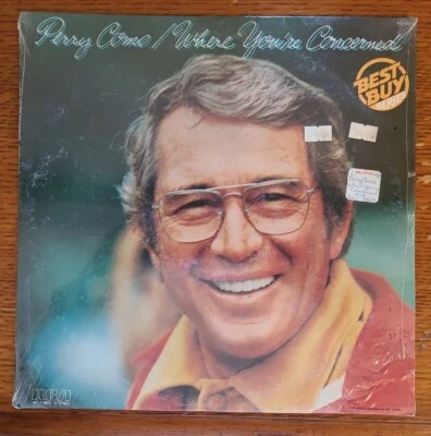 Perry Como SEALED 1978 WHERE YOU'RE CONCERNED LP RCA AYL1-3803 JAZZ VINTAGE NEW - Image 1 of 4