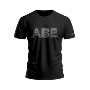 ABE T-SHIRT Black Size M Applied Nutrition