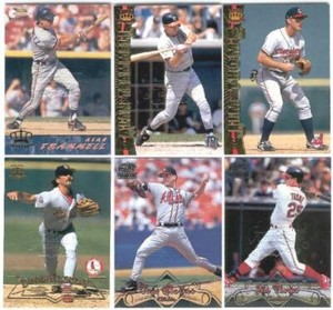 Tom Glavine #128 1998 Pacific-Embossed Houston 6-98