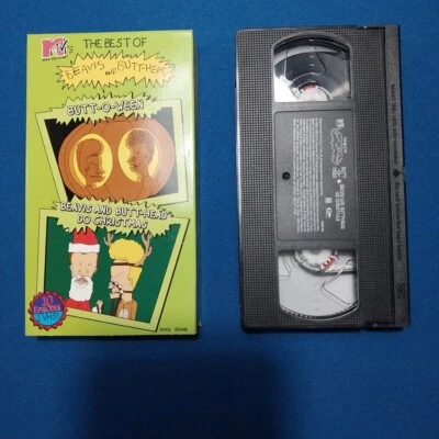 MTV Best Of Beavis and Butt-Head Do Christmas / Butt-O-Ween VHS Mike Judge Time - Image 1 of 4