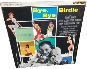 BYE BYE BIRDIE Stage Musical SIDNEY JAMES*JOYCE BLAIR*DEAN ROGERS 1961 UK HMV LP - Picture 1 of 5