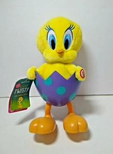 Peluche 2013 Hallmark Tip n' Fall Tweety Bird sonido y movimiento huevos de Pascua marchas - Imagen 1 de 12