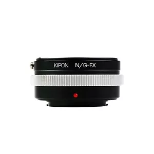 KIPON Adapter for Nikon G Mount Lens to Fuji X Camera X-Pro1 X-E1 X-T1 X-M1 - Picture 1 of 5