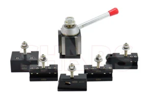 Shars 10 - 15" CNC BXA Wedge Quick Change Tool Post Set 250-222 + Certificate M} - Picture 1 of 8
