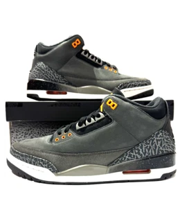 Jordan 3 Retro 2023 Mid Fear UK 9.5 or UK 8.5 new/unworn - Picture 1 of 13