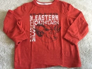 Camisa Cherokee Niños Naranja Oscuro Rams Montaña De Colección Mangas Largas 3T - Imagen 1 de 6